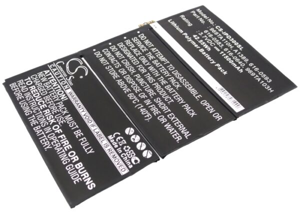 11500mAh for Apple iPad 3,iPad 3 HD Wifi,MD510LL/A,MD513LL/A,MD511LL/A,MD514LL/A,MD512LL/A,MD515LL/A,MD520LL/A,MD519LL/A-127763
