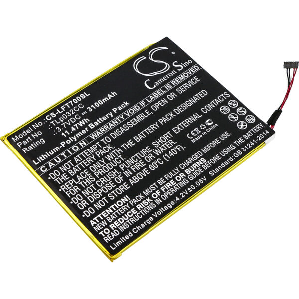3100mAh for Alcatel One Touch Pixi 8 8.0 3G,9005X,OT-9005X,One Touch Pixi 3 8.0,One Touch Pixi 3 8.0 4G,OT-9023,OT-9023A,OT-9023X,Pixi 8 I220-0 3100mAh for Alcatel One Touch Pixi 8 8.0 3G,9005X,OT-9005X,One Touch Pixi 3 8.0,One Touch Pixi 3 8.0 4G,OT-9023,OT-9023A,OT-9023X,Pixi 8 I220-0