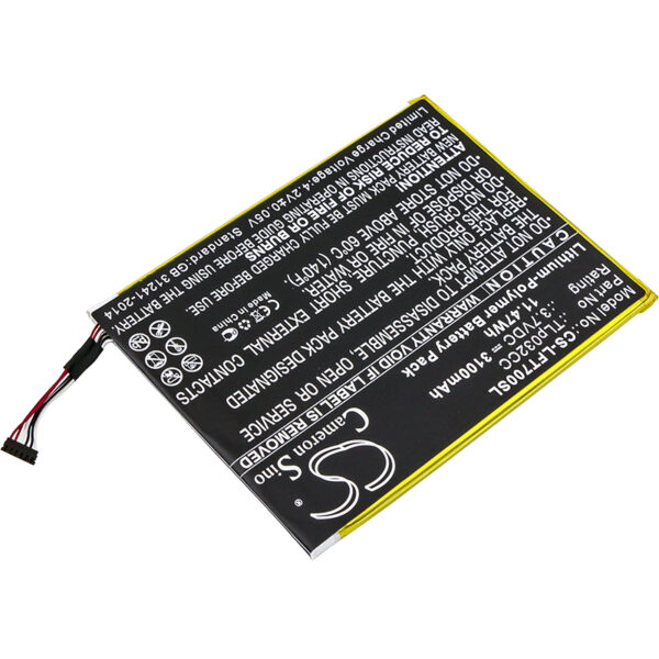 3100mAh for Alcatel One Touch Pixi 8 8.0 3G,9005X,OT-9005X,One Touch Pixi 3 8.0,One Touch Pixi 3 8.0 4G,OT-9023,OT-9023A,OT-9023X,Pixi 8 I220-126860