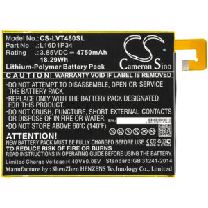 4750mAh for Lenovo Tab4 8,Tab4 8 Plus,TB-8704X,TB-8504X,TB-8504N-126773