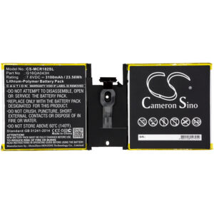 3100mAh for Microsoft Surface Go,4415Y,Surface Go 10,1824-126781