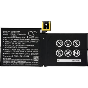 5900mAh for Microsoft Surface Pro 5,Surface Pro 5 1796-126873