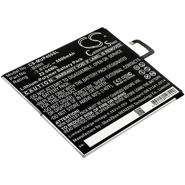 5800mAh for Xiaomi Mi Pad 4,Mi Pad 4 WiFi,M1806D9W,M1806D9E,Clover-0 5800mAh for Xiaomi Mi Pad 4,Mi Pad 4 WiFi,M1806D9W,M1806D9E,Clover-0