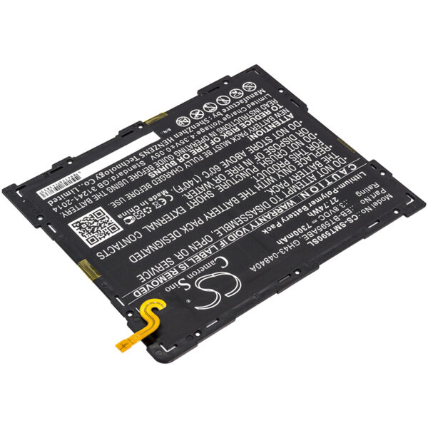 7300mAh for Samsung SM-T590,SM-T595,Galaxy Tab A 10.5 2018,Galaxy Tab A 10.5 2018 TD-LTE,Galaxy Tab A2 XL,SM-T590NZAATGY,SM-T590NZBAXSP-126807