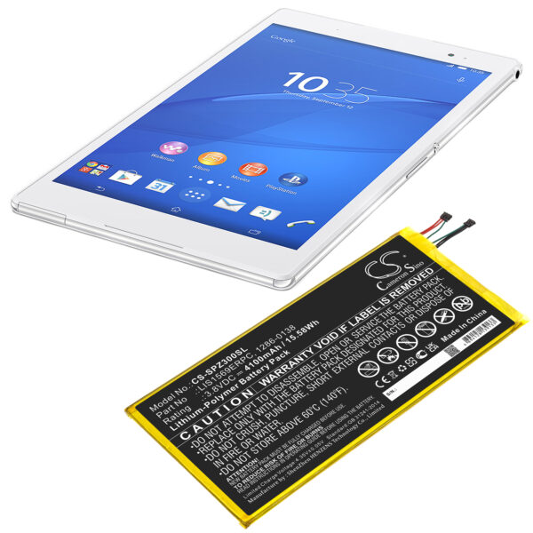 4100mAh for Sony Xperia Z3 Tablet,Xperia Tablet Z3 Compact,SGP621,SOT22,SGP611,SGP641,Xperia Z3 Compact 8",SGP612/W-126888