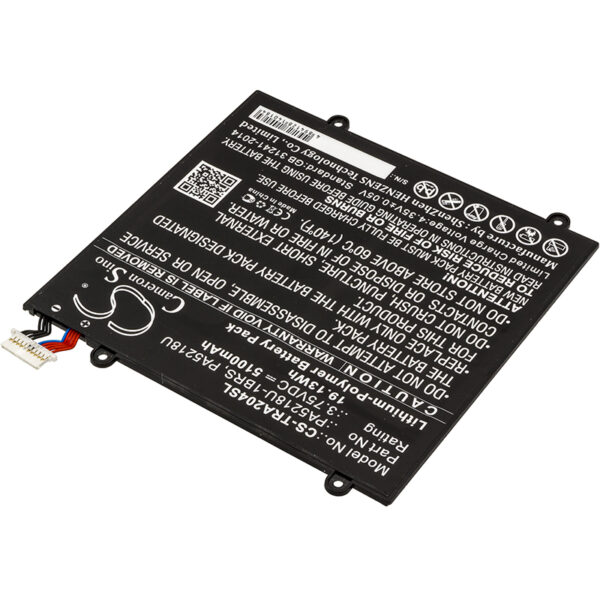 5100mAh for Toshiba Excite A204,Excite A204 AT10-B-126852