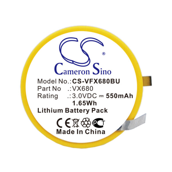 550mAh for VeriFone VX680,VX680 wireless terminal,vx680 wireless credit card machine-128155